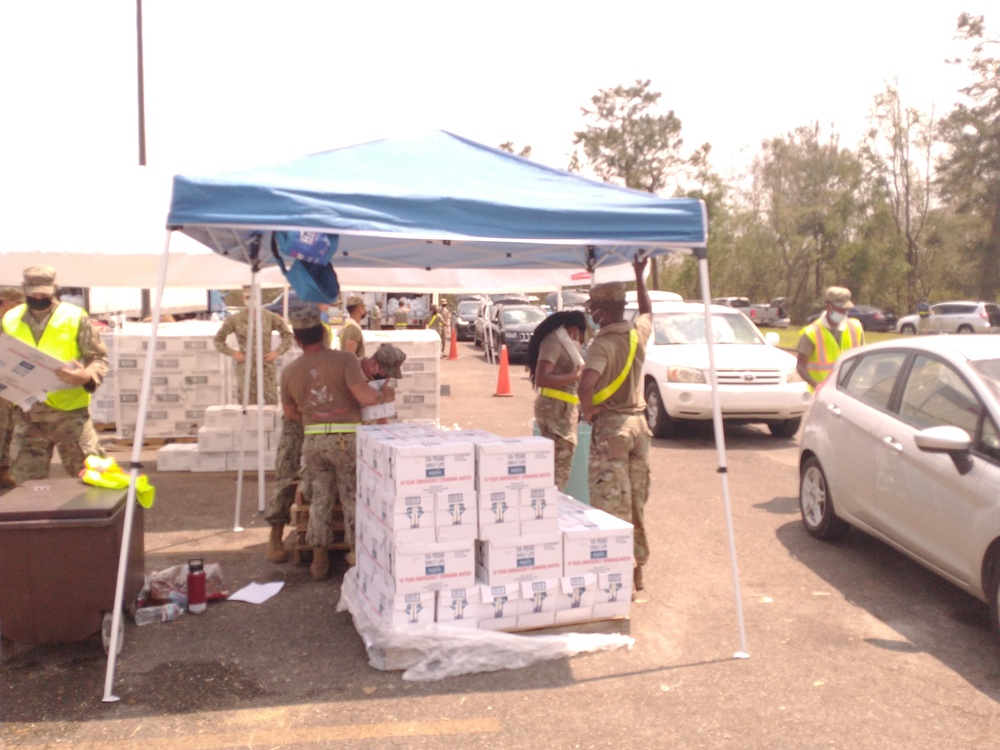 769th Brigade Engineer Battalion and 256th Infantry Brigade Combat Team provide ice