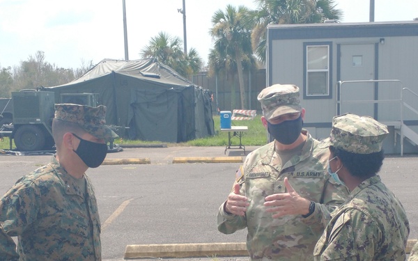 Naval Mobile Construction Battalion 133 readies vehicles to support Task Force 51