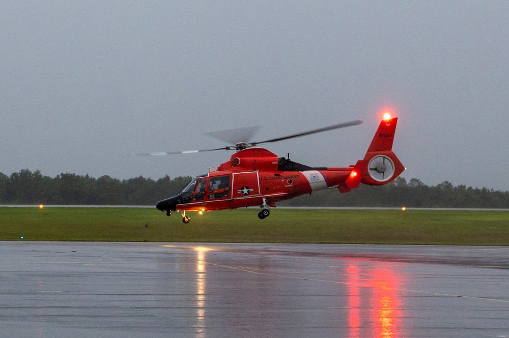 Coast Guard prepares to conduct Hurricane Ida post-storm overflights along the Gulf Coast