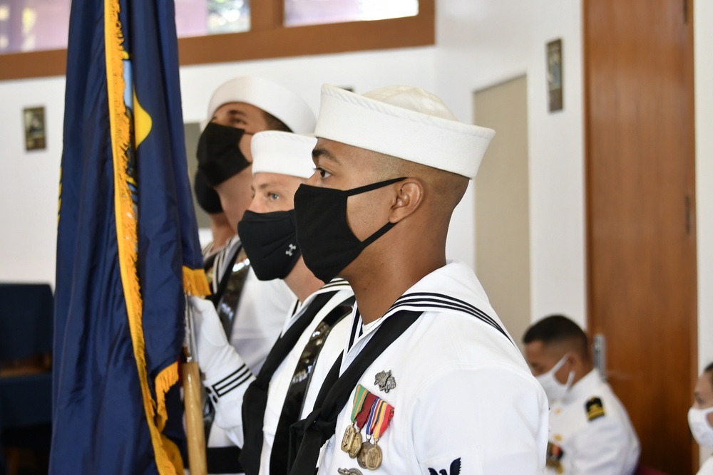 Capt. Kurgan retirement ceremony