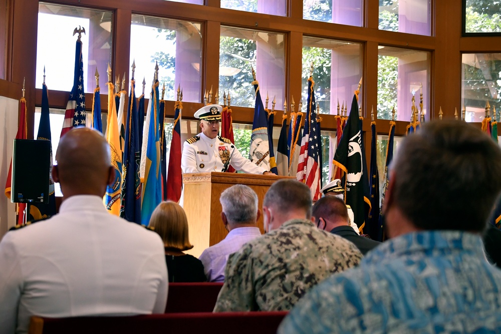 Capt. Kurgan retirement ceremony