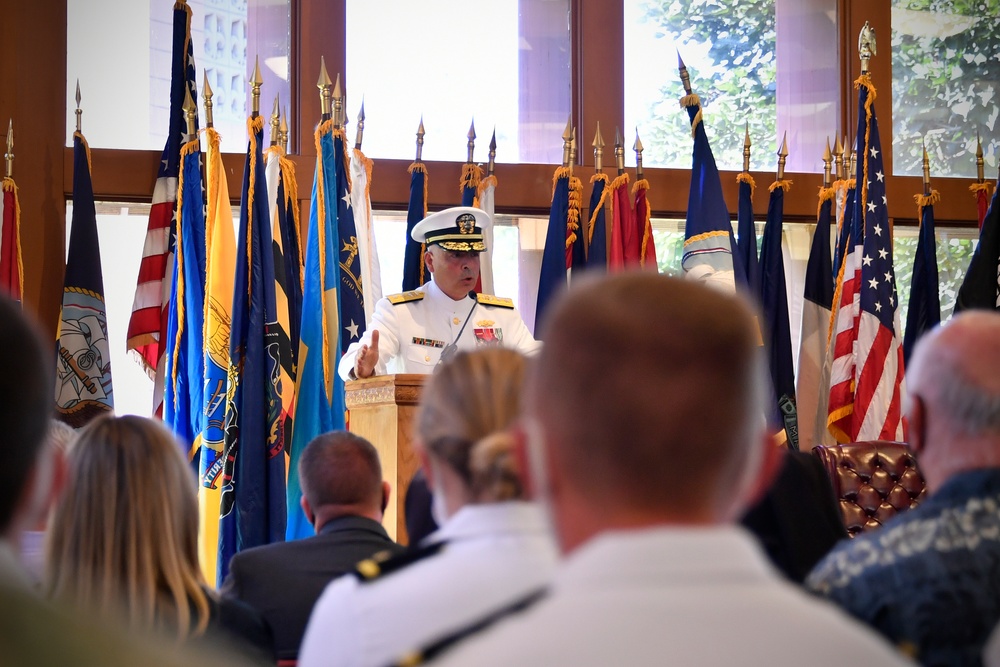 Capt. Kurgan retirement ceremony