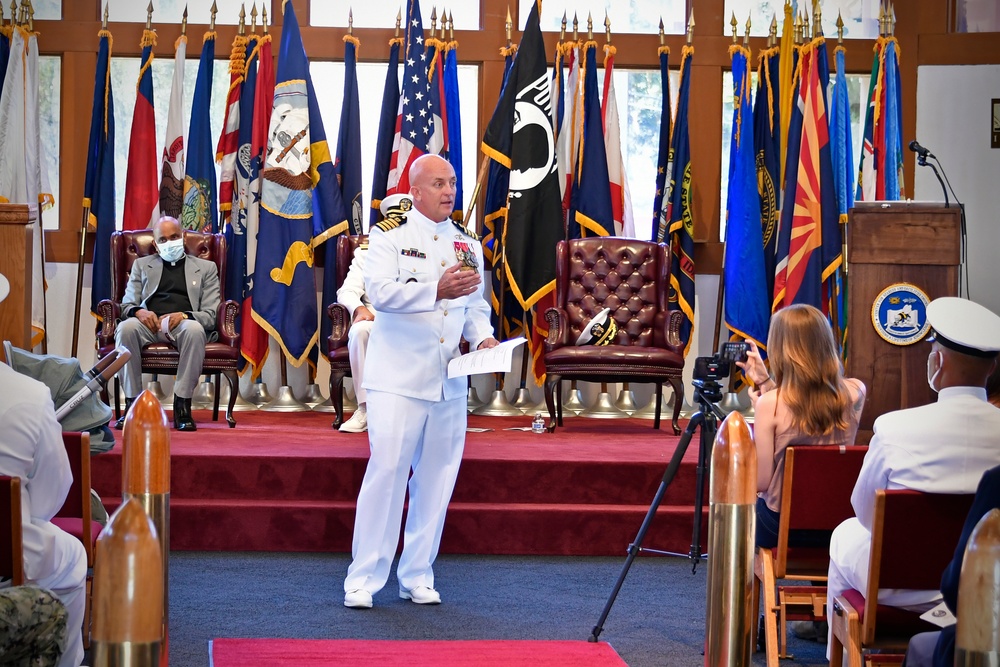 Capt. Kurgan retirement ceremony