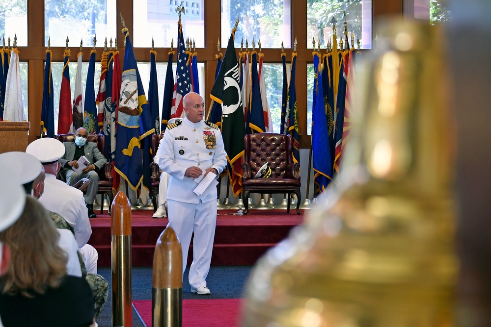 Capt. Kurgan retirement ceremony