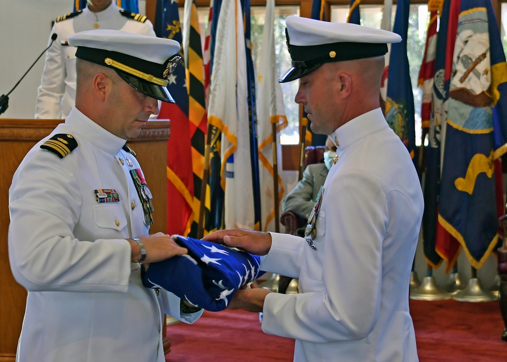 Capt. Kurgan retirement ceremony