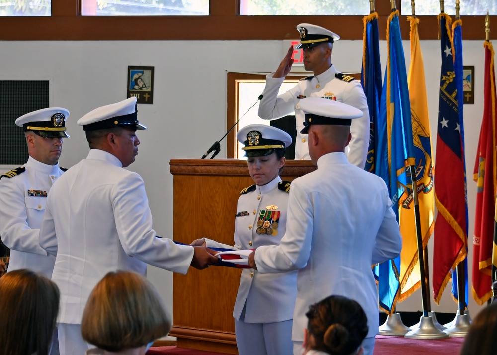 Capt. Kurgan retirement ceremony