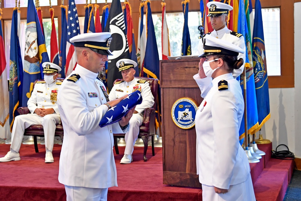 Capt. Kurgan retirement ceremony