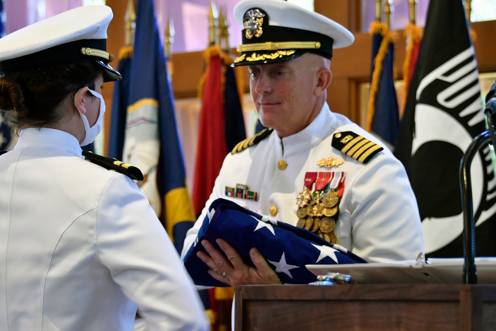 Capt. Kurgan retirement ceremony