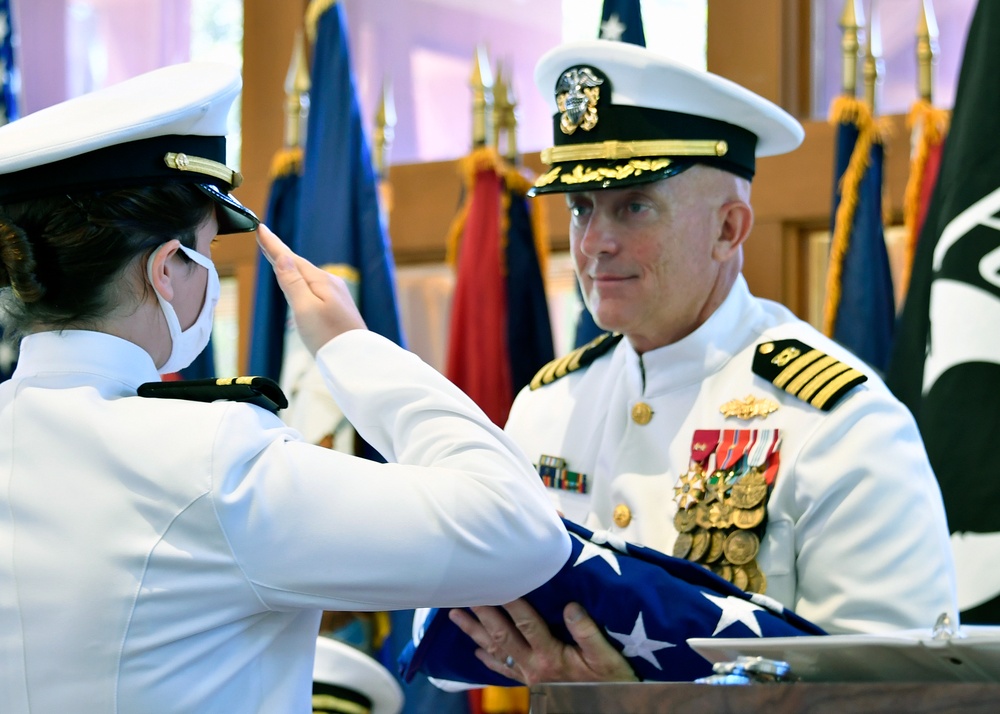 Capt. Kurgan retirement ceremony