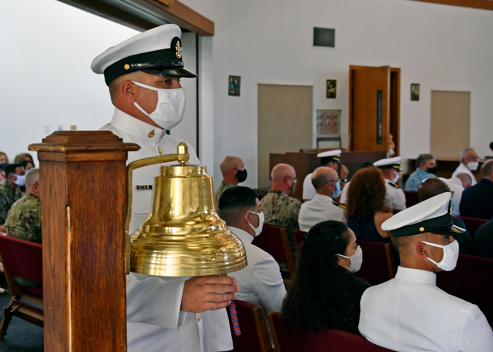 Capt. Kurgan retirement ceremony