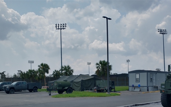 Naval Mobile Construction Battalion 133 readies vehicles to support Task Force 51