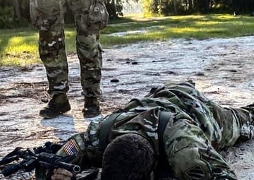 Raider Soldiers Conduct Individual Movement Technique Training
