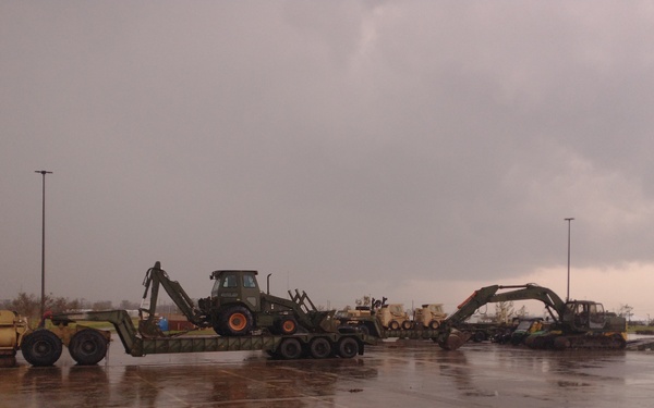 46th Engineering Battalion readies vehicles to support Task Force 51