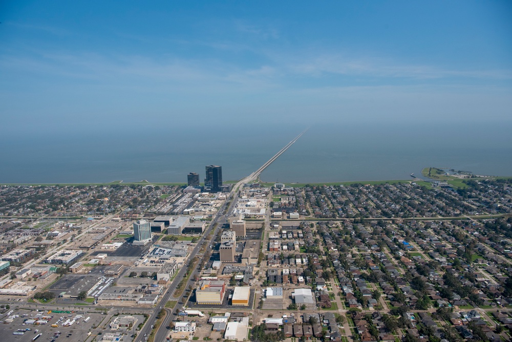 Coast Guard conducts Hurricane Ida post-storm overflights throughout Southern Louisiana