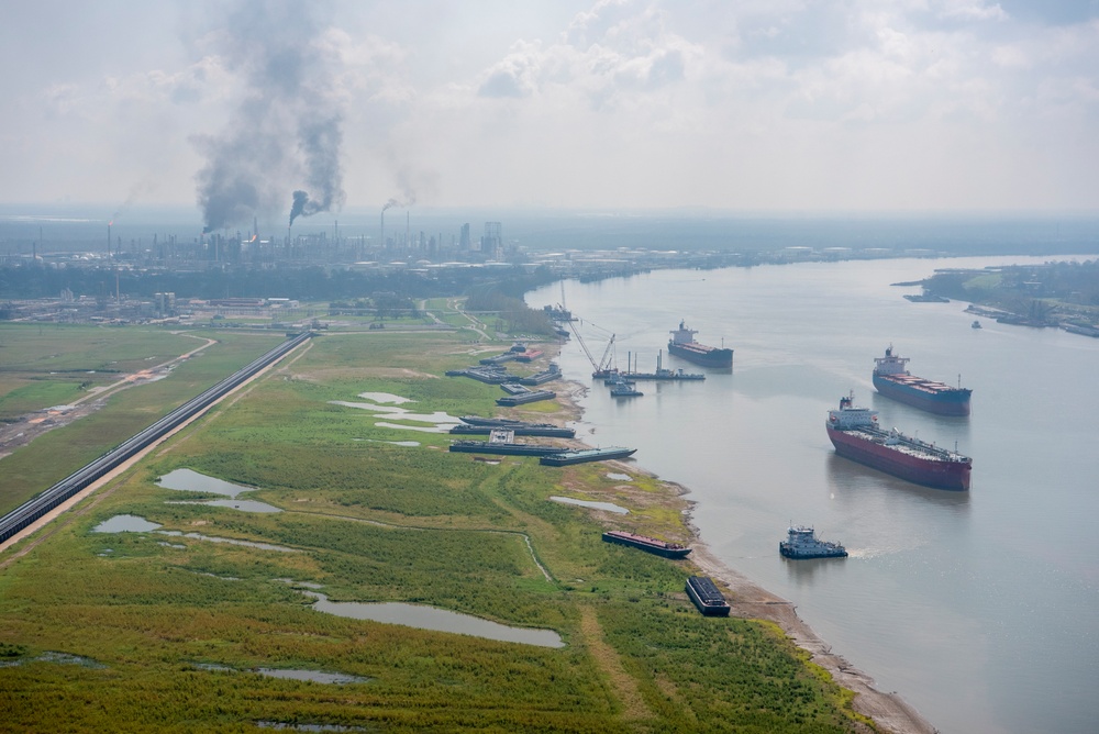 Coast Guard conducts Hurricane Ida post-storm overflights throughout Southern Louisiana
