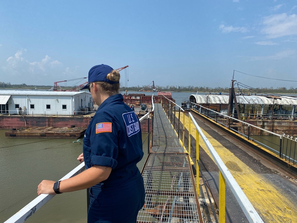 Coast Guard continues damage assessments post Hurricane Ida