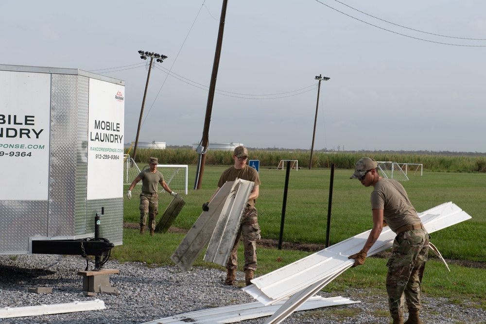Texas Guard Ida Response