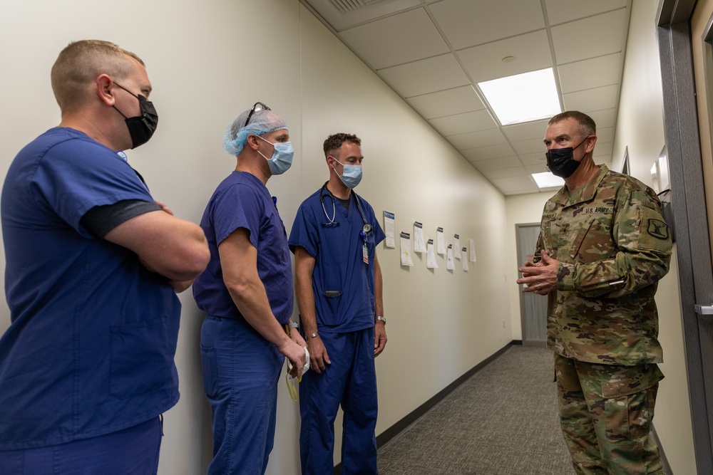 U.S. Army Medical Response Team Work With Idaho Hospital Staff
