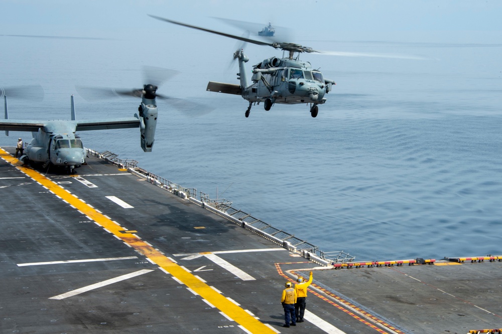 USS ESSEX Underway Operations
