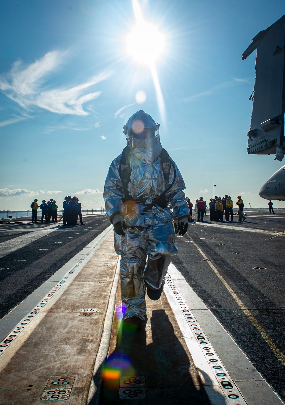 GHWB Conducts a Mass Casualty Drill