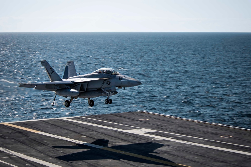 GHWB Undergoes Flight Deck Certification