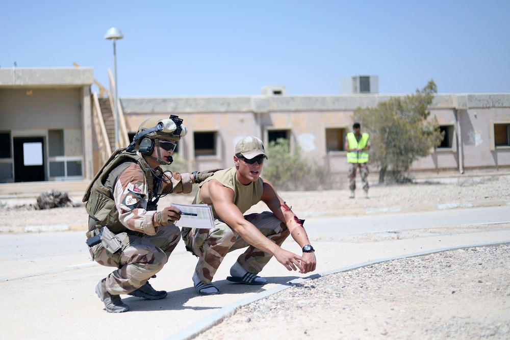 Coalition Forces strengthen mass casualty response in western Iraq