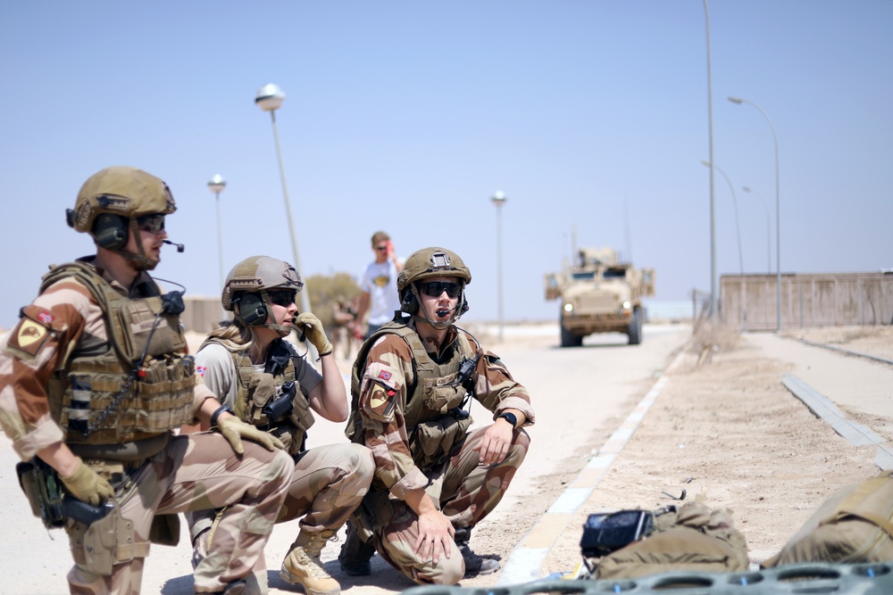 Coalition Forces strengthen mass casualty response in western Iraq