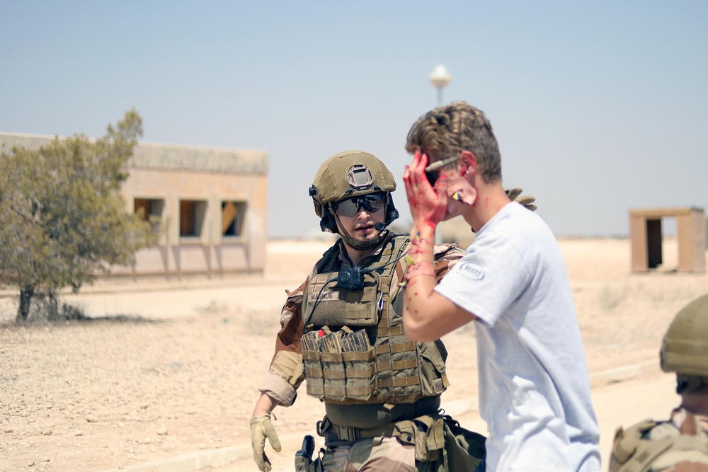 Coalition Forces strengthen mass casualty response in western Iraq