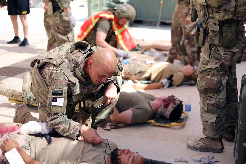 Coalition Forces strengthen mass casualty response in western Iraq