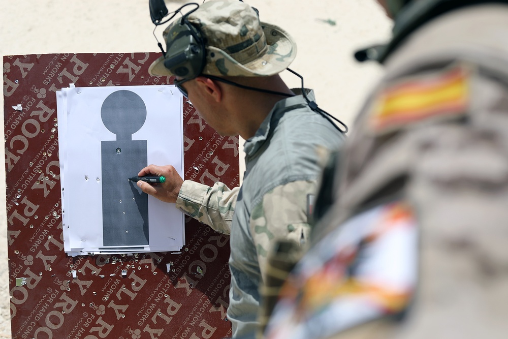Coalition Forces compete in Polish shooting competition