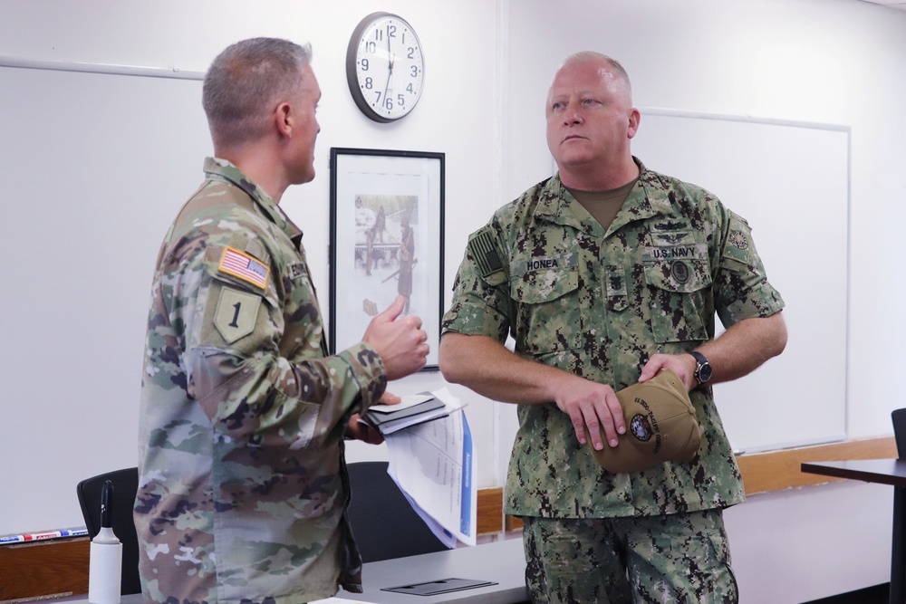 Indo-Pacific Senior Enlisted Leader Visits The NCO Academy Hawaii