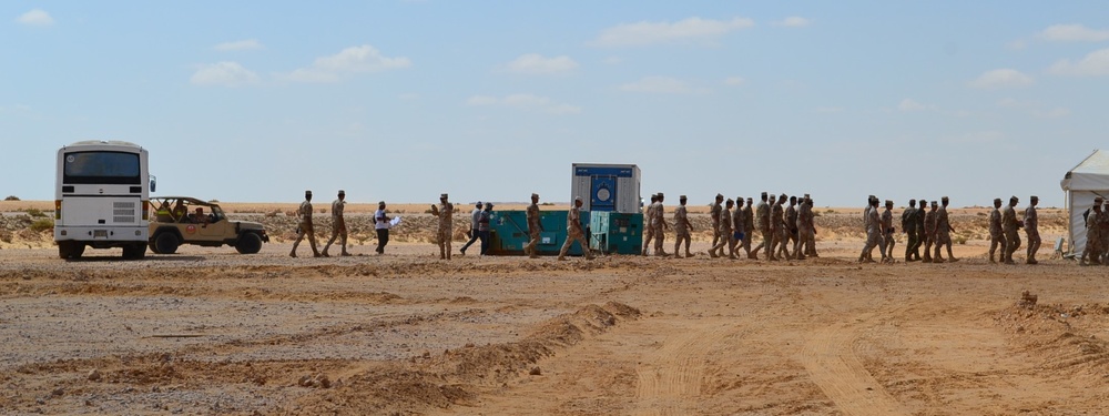 3rd SFAB Trains the Trainer at Egypt’s Bright Star Exercise