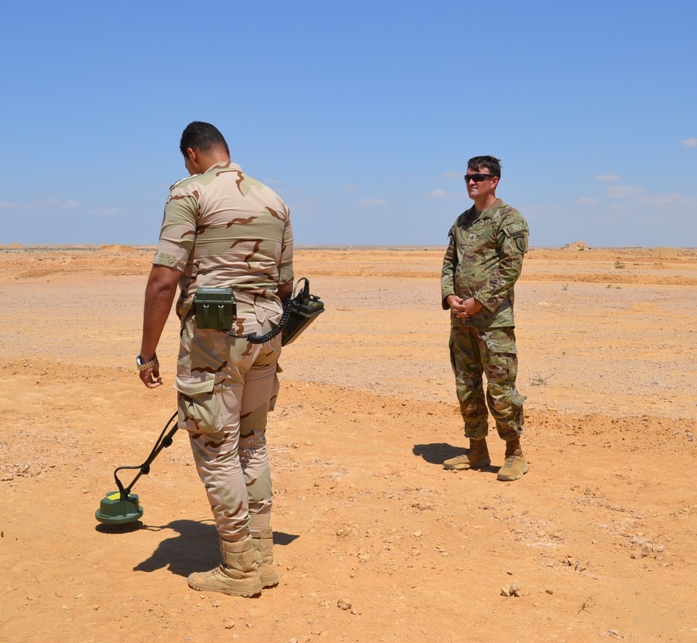 3rd SFAB Trains the Trainer at Egypt’s Bright Star Exercise