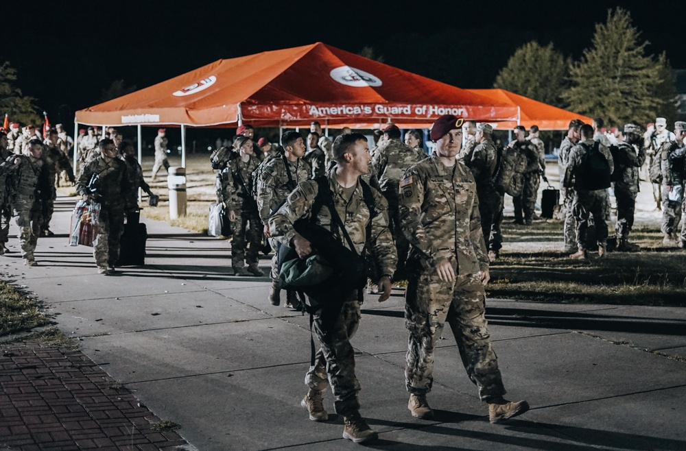 Paratroopers come home from Afghanistan