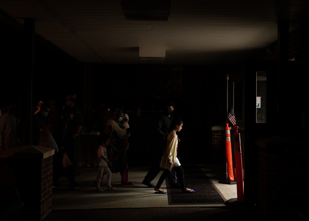 Joint Task Force Liberty welcomes vulnerable Afghans