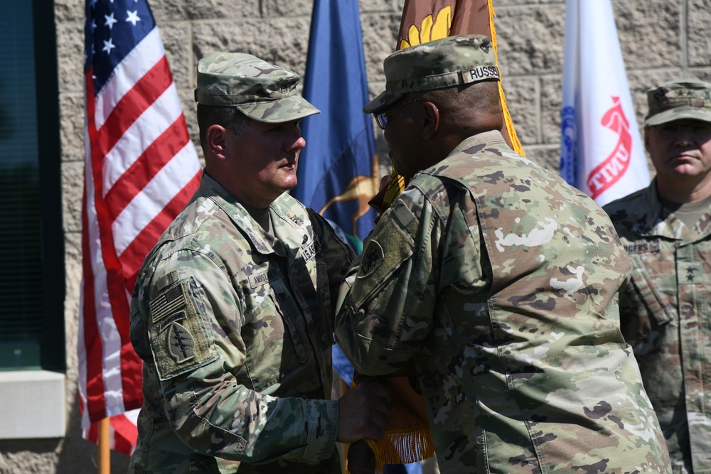 MING host Command Chief Warrant Officer Change of Responsibility