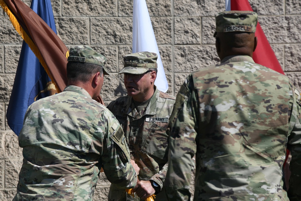 MING host Command Chief Warrant Officer Change of Responsibility
