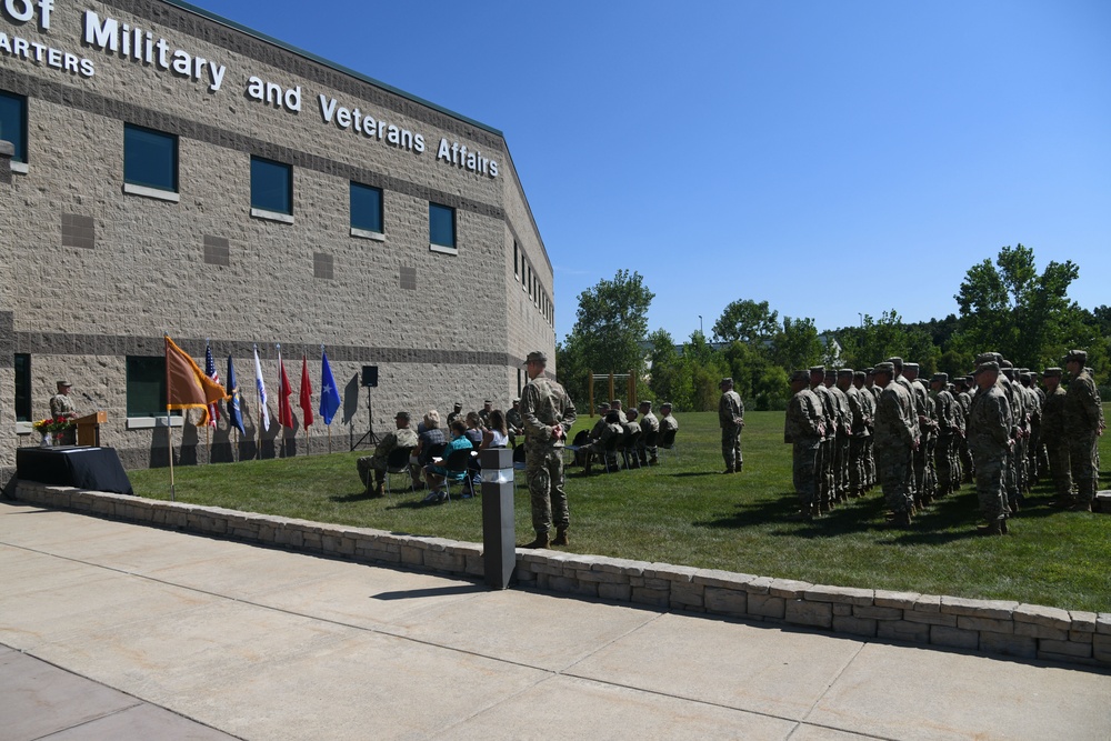 MING host Command Chief Warrant Officer Change of Responsibility