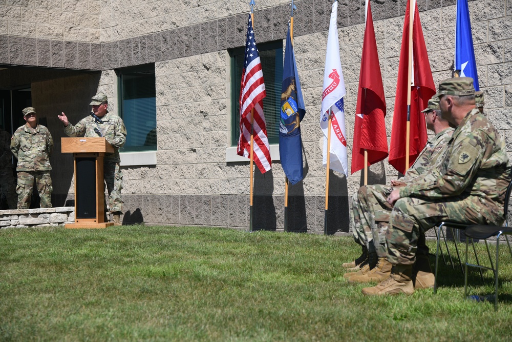 MING host Command Chief Warrant Officer Change of Responsibility