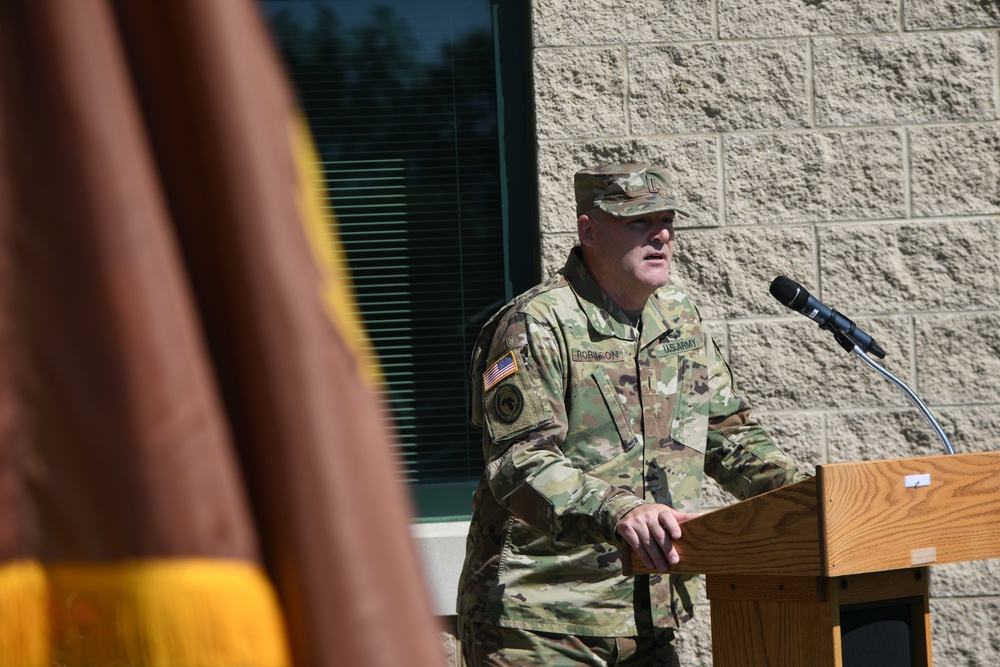 MING host Command Chief Warrant Officer Change of Responsibility