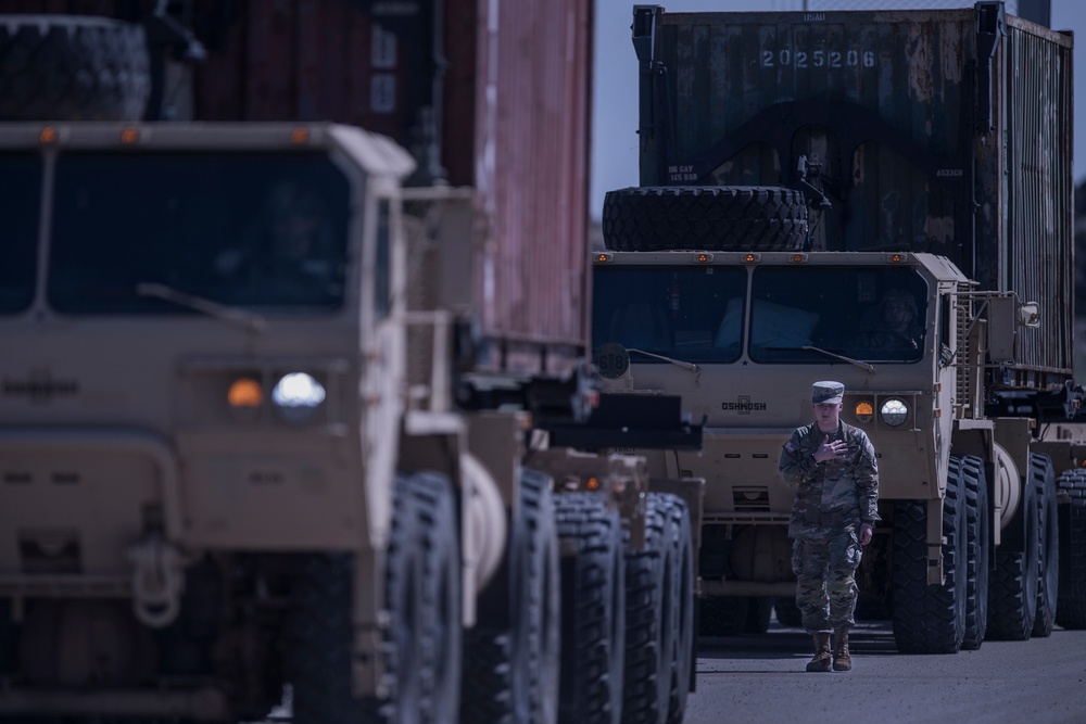 Idaho Guard Annual Training Review - 145th BSB; part1, arrival.