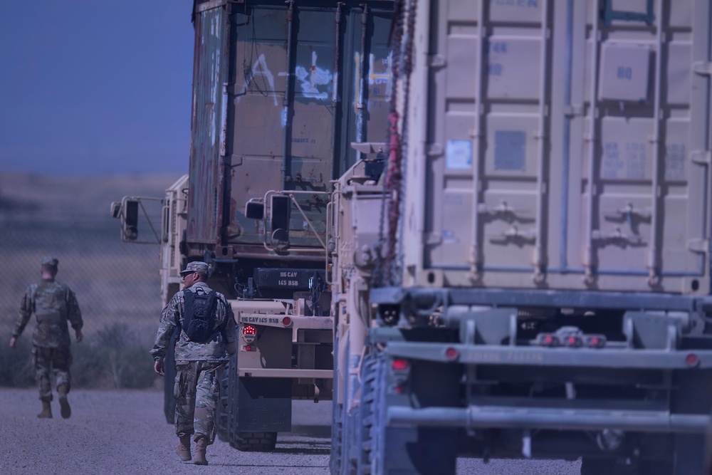 Idaho Guard Annual Training Review - 145th BSB; part1, arrival.