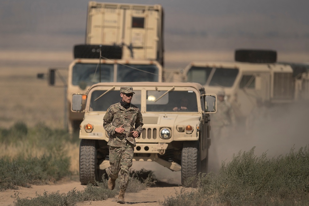 Idaho Guard Annual Training Review - 145th BSB; part1, arrival.