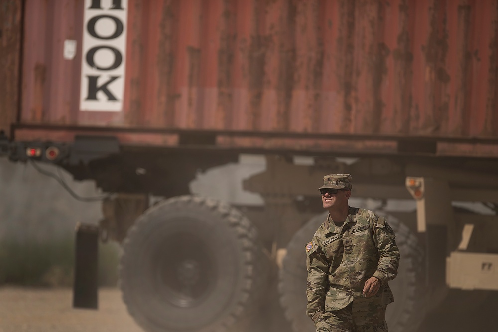 Idaho Guard Annual Training Review - 145th BSB; part1, arrival.