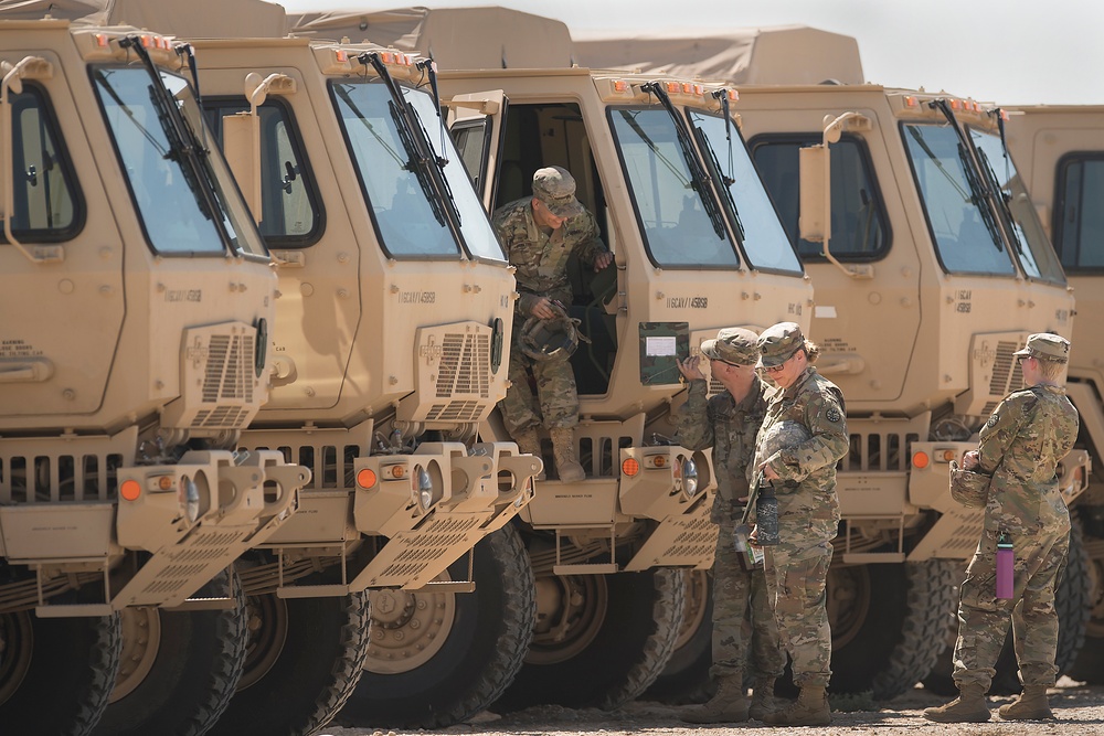 Idaho Guard Annual Training Review - 145th BSB; part1, arrival.
