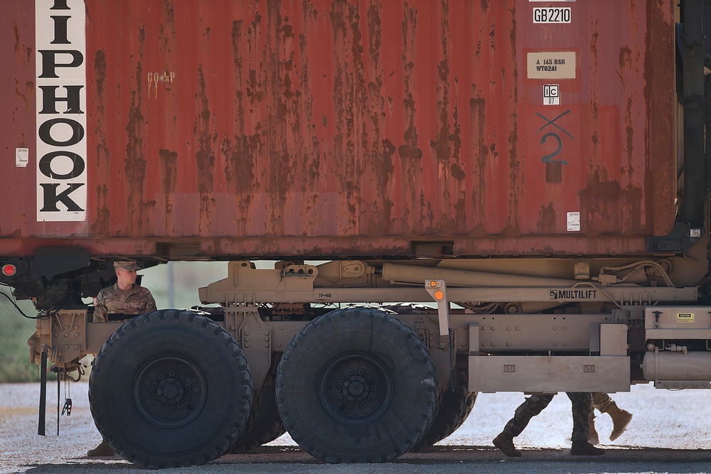 Idaho Guard Annual Training Review - 145th BSB; part1, arrival.