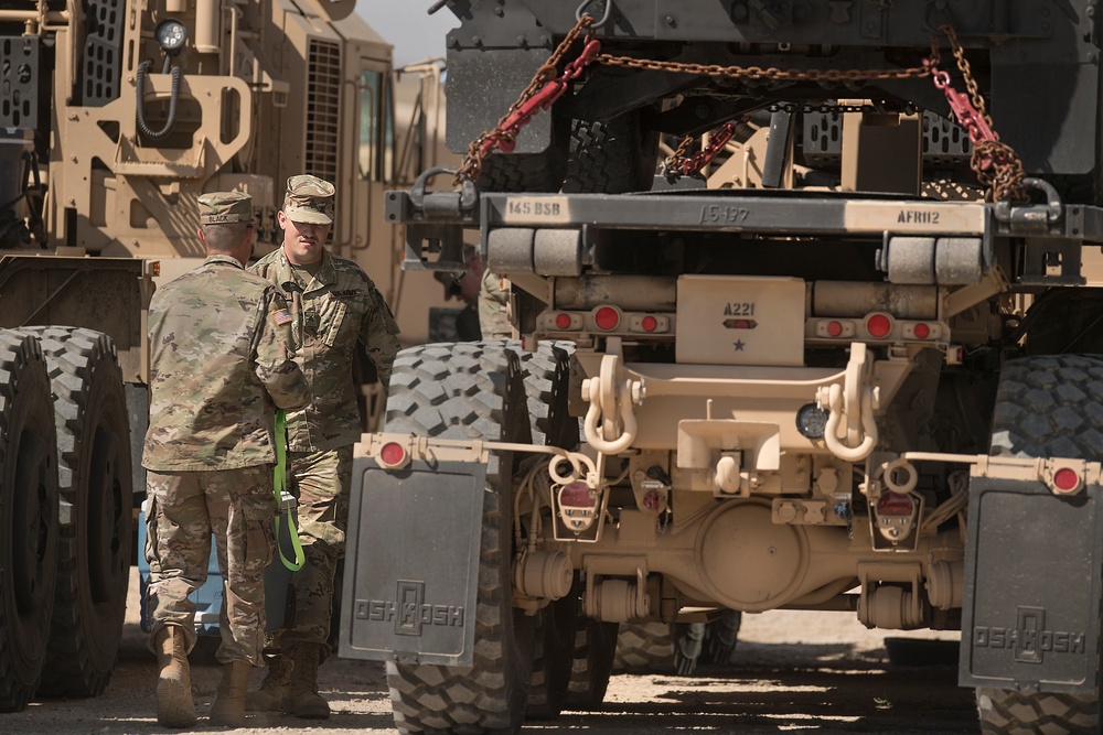 Idaho Guard Annual Training Review - 145th BSB; part1, arrival.