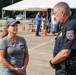 Tennessee First Lady Speaks With Waverly Police During Visit