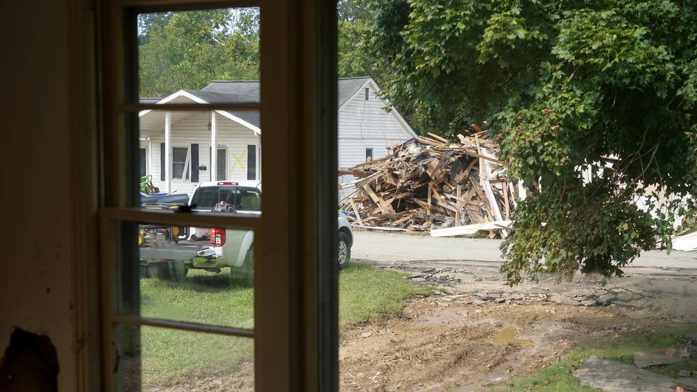 Flooded Area In Waverly, Tennessee