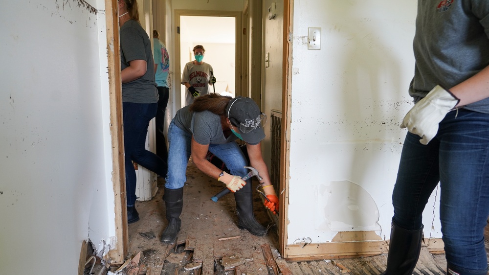 Removing Damaged Walls and Floor